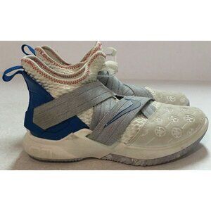 Nike LeBron Soldier XII Basketball Men's Shoes Light Bone A02609-101 US Size 7.5